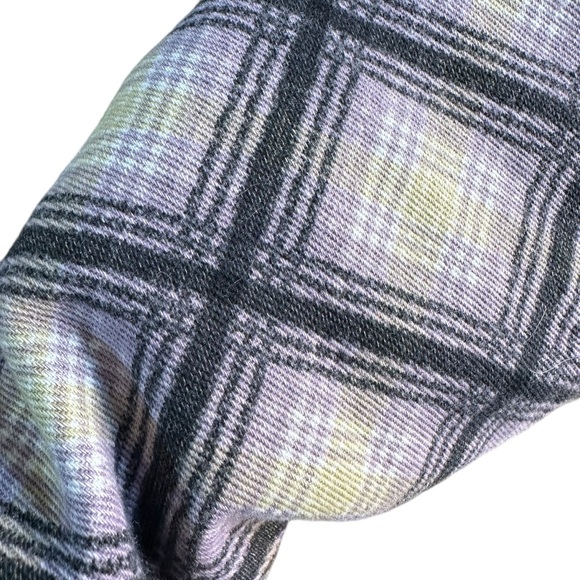 BDG Plaid Print Slim Straight Denim Jeans - Picture 9 of 11